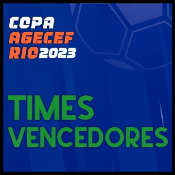 Vencedores da Copa AGECEF-Rio 2023